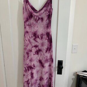 Realisation Par The Capulet Silk Midi Slip Tie Dye Dress size Small (2/4)